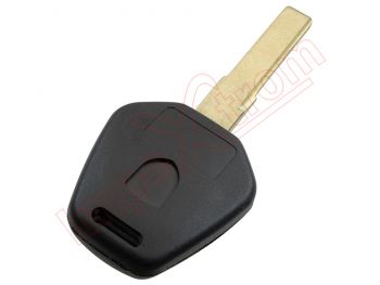 Producto genérico - Carcasa llave / telemando 3 botones para Porsche, con espadín